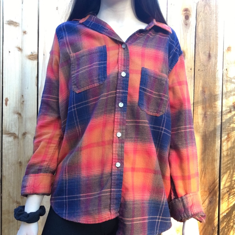 orange flannel